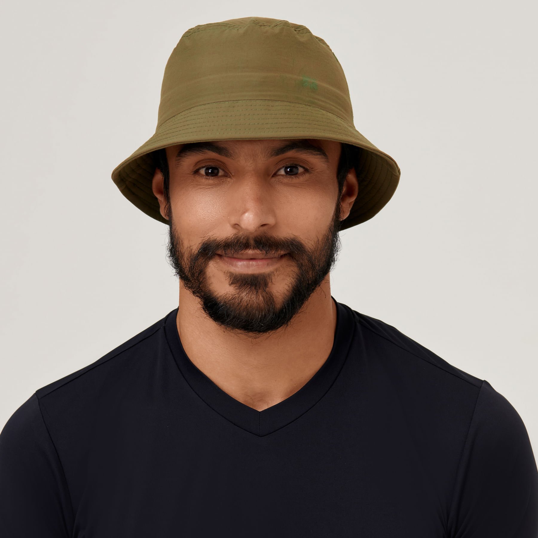 Chapéu UV Com Proteção Solar Toronto Colors Verde Musgo Verde 2