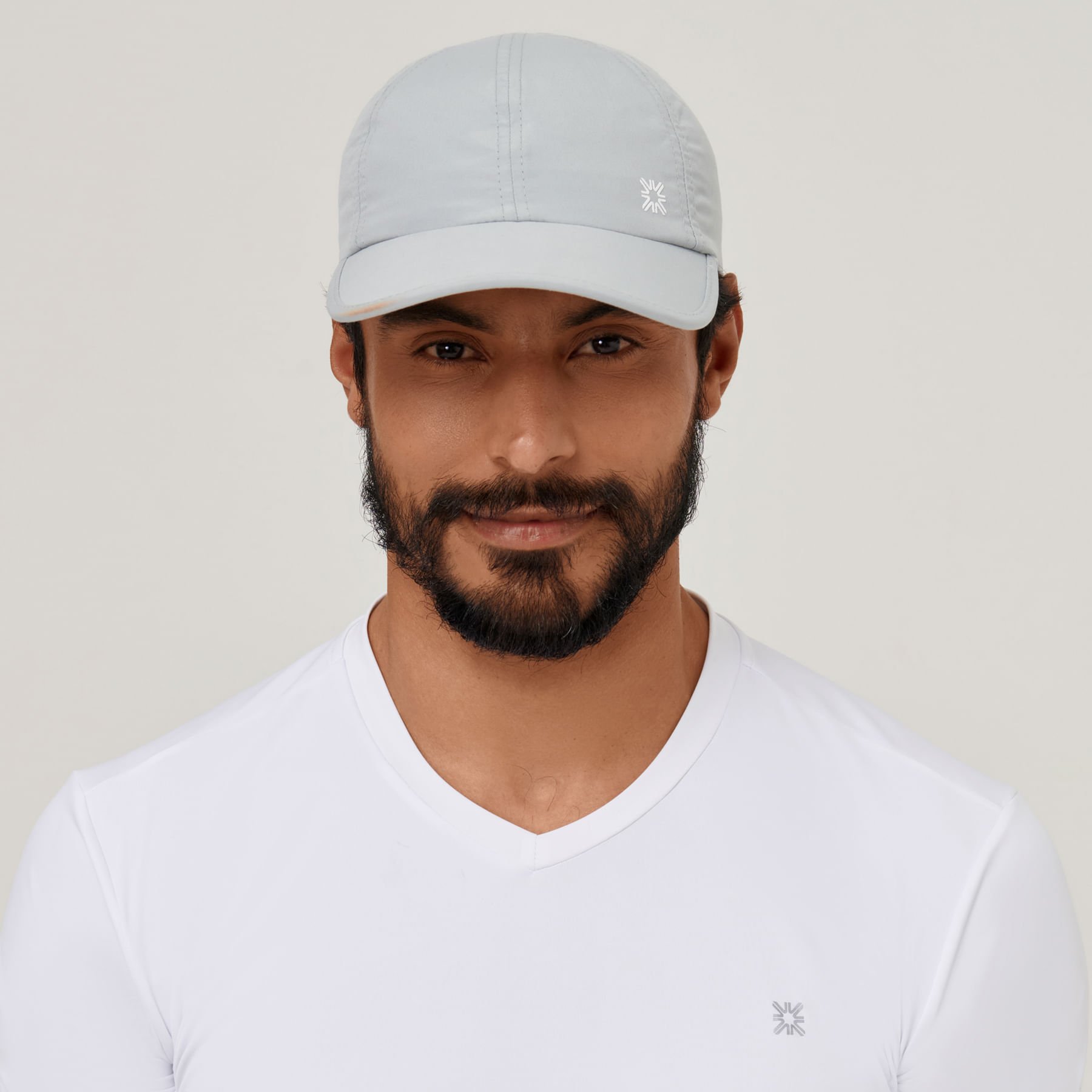 Boné UV Com Proteção Solar Uvpro Cinza Cinza 2