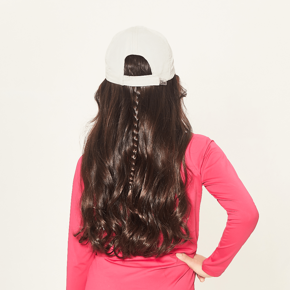 Boné Teens Colors com Proteção Solar Areia Bege 3