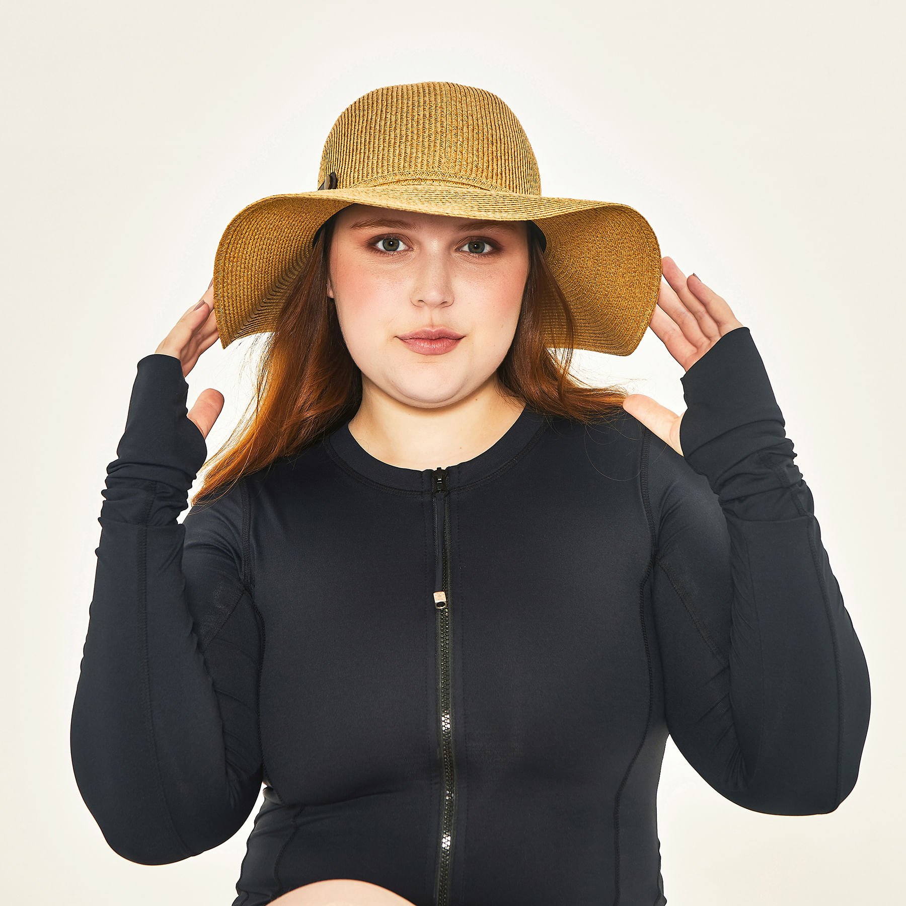 Chapéu UV Com Proteção Solar Saint-Raphael Trigo Bege 2