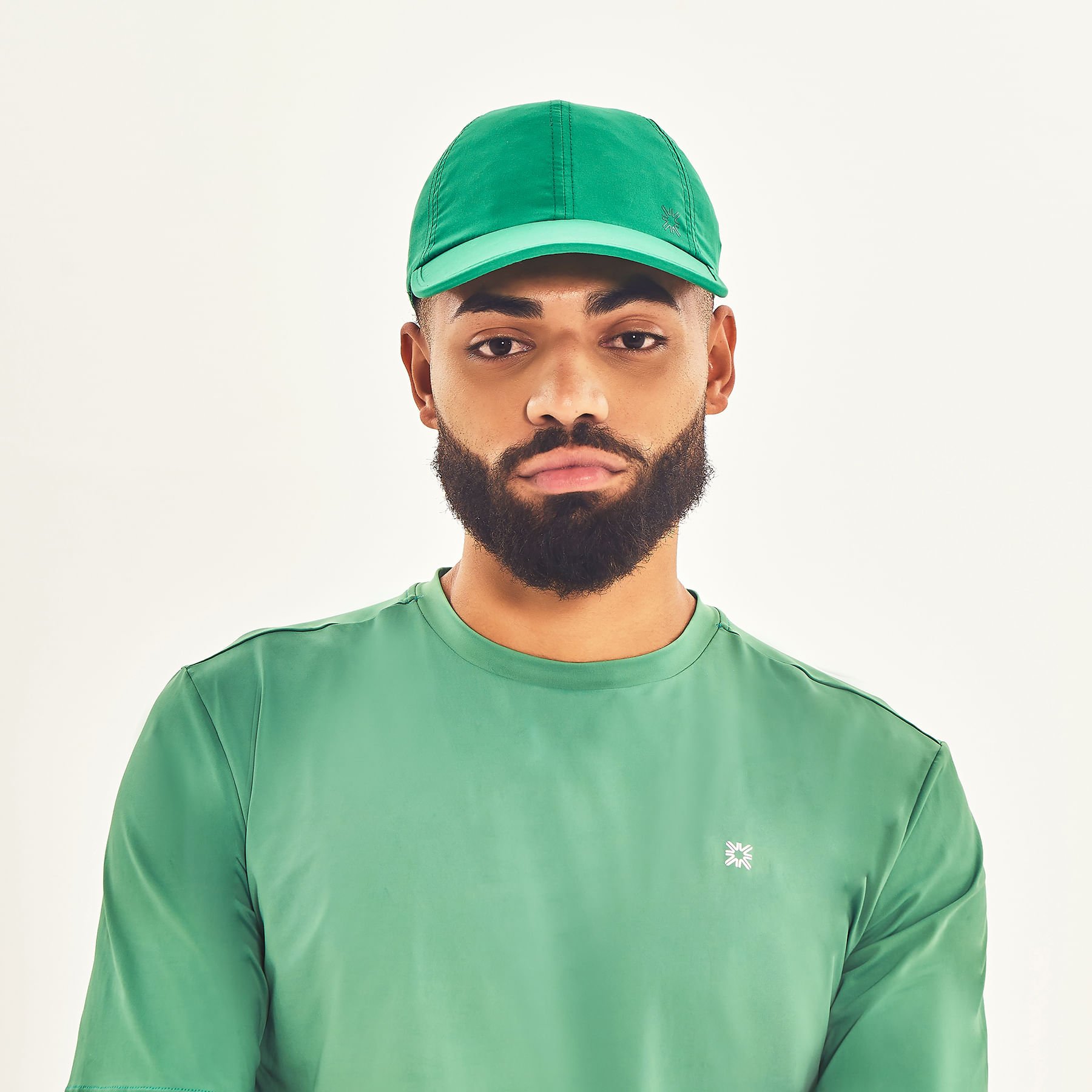 Boné UV Com Proteção Solar Uvpro Verde Brasil Verde 2