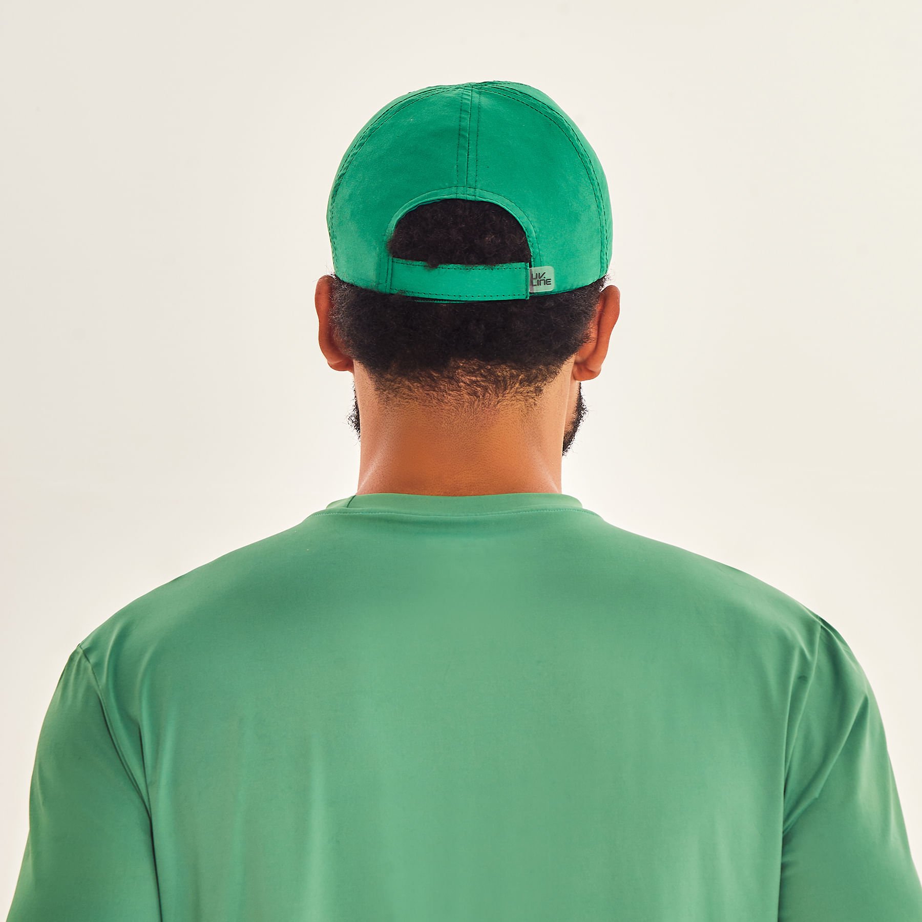 Boné UV Com Proteção Solar Uvpro Verde Brasil Verde 4