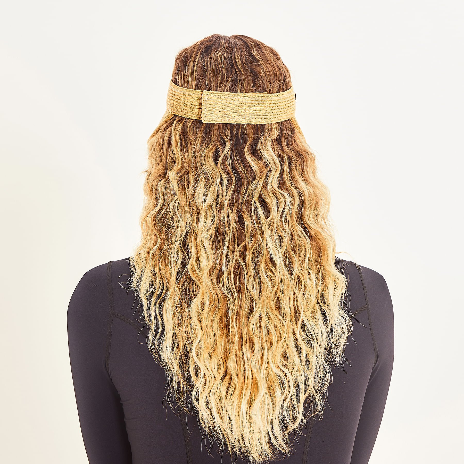 Viseira UV Com Proteção Solar Brunei Trigo Bege 5