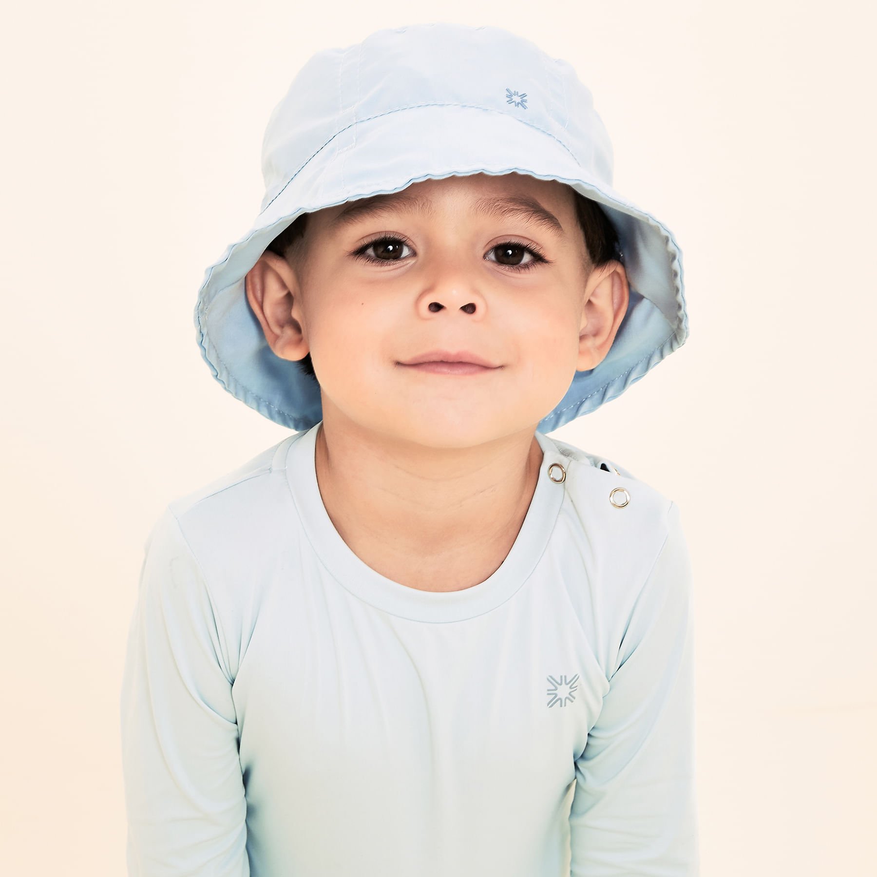 Ch Chapeu Napoli Basic Kids Nac Inf Pink/Branco-AZUL CEU