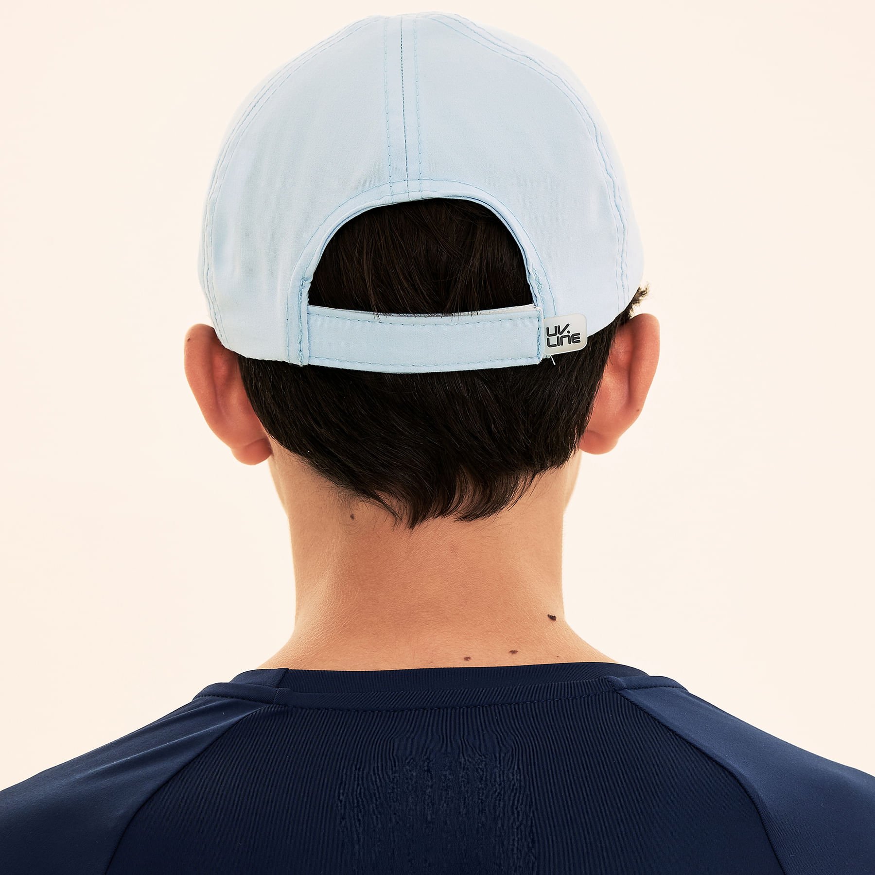 Boné Teens Colors com Proteção Solar UV.LINE-AZUL CEU Azul 4