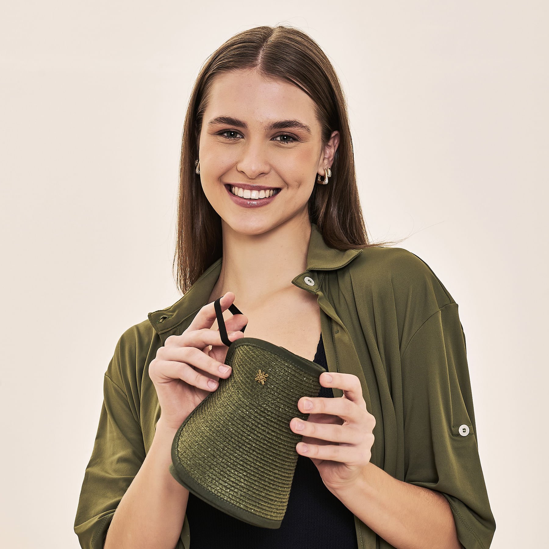 Viseira UV Com Proteção Solar Siena Trigo-VERDE MILITAR Verde 4