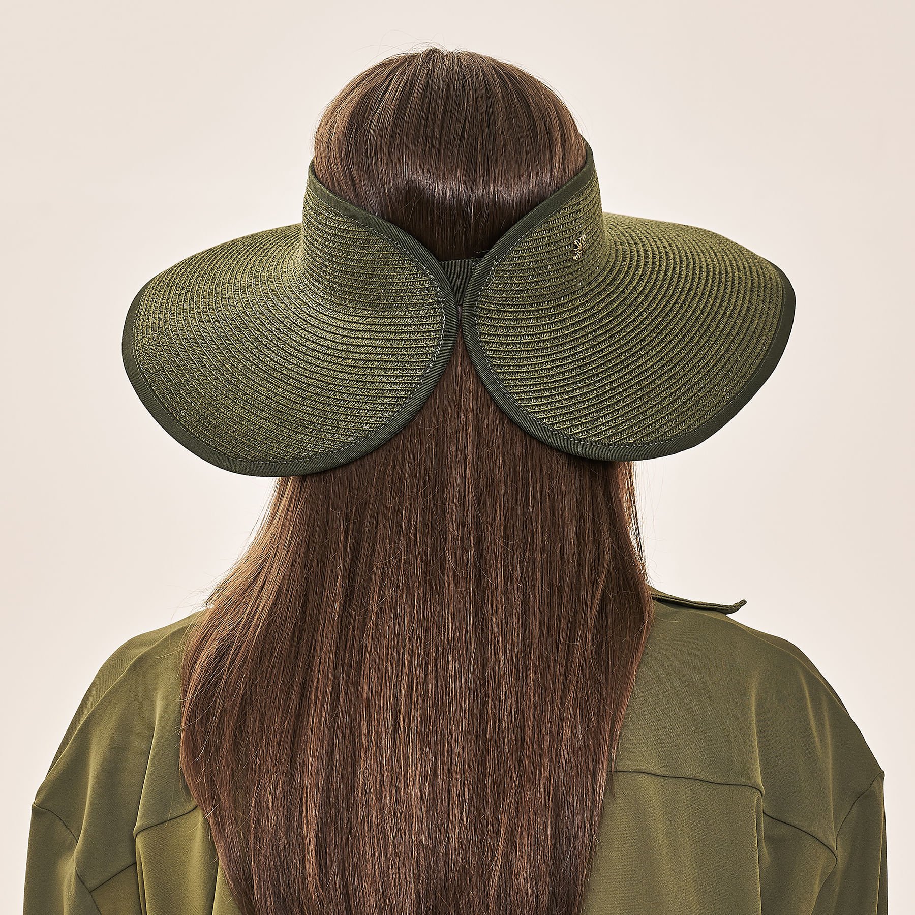 Viseira UV Com Proteção Solar Siena Trigo-VERDE MILITAR Verde 5