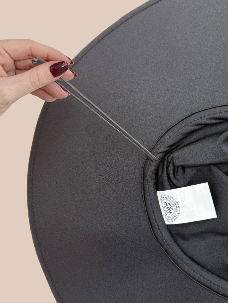 Viseira Madrid UV Com Proteção Solar - PRETO Preto 2