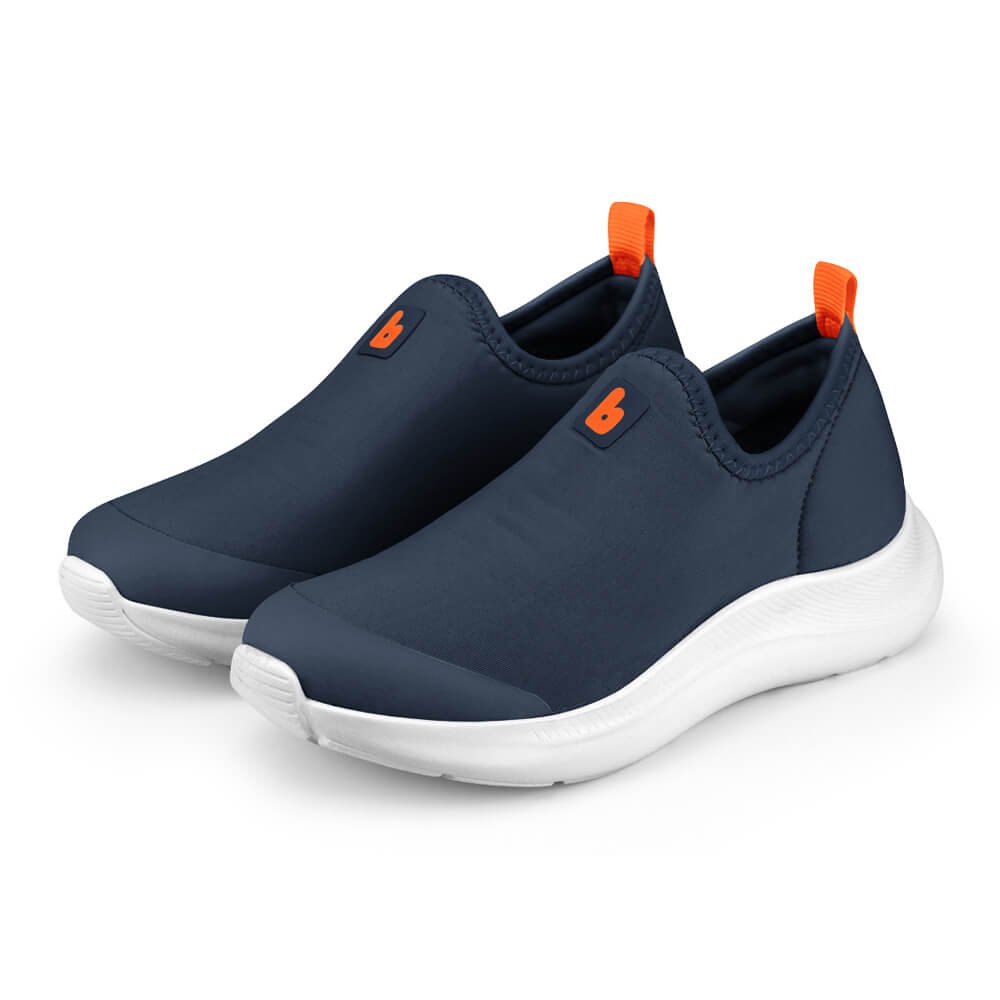 Tênis Infantil Bibi Action Azul Naval com Laranja Azul 2