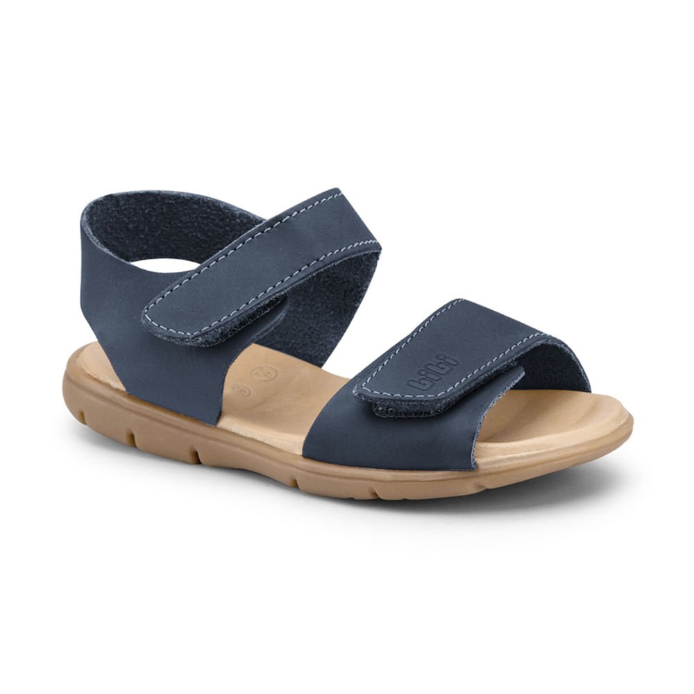 Papete Infantil Masculina Bibi Basic Sandals Mini Azul 1101075 Azul 1