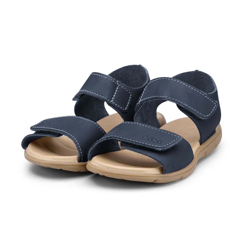 Papete Infantil Masculina Bibi Basic Sandals Mini Azul 1101075 Azul 2