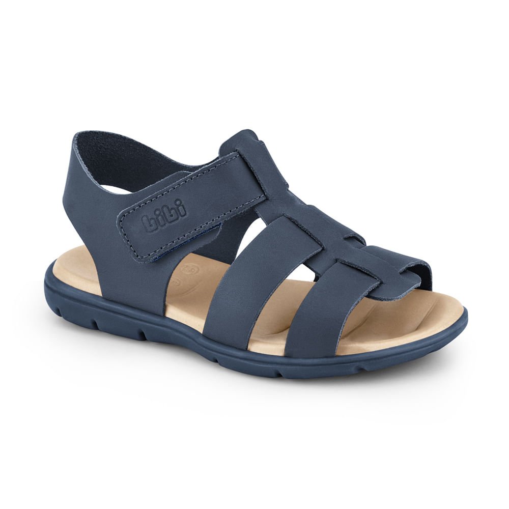 Papete Infantil Masculina Bibi Basic Sandals Mini Azul 1101120 1