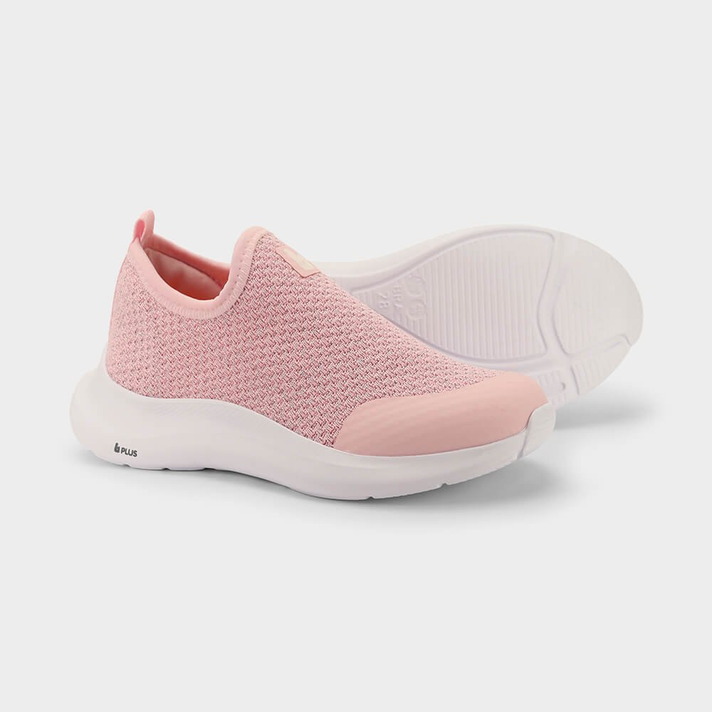 Tênis Infantil Bibi Action Rosa com Glitter Rosa 4