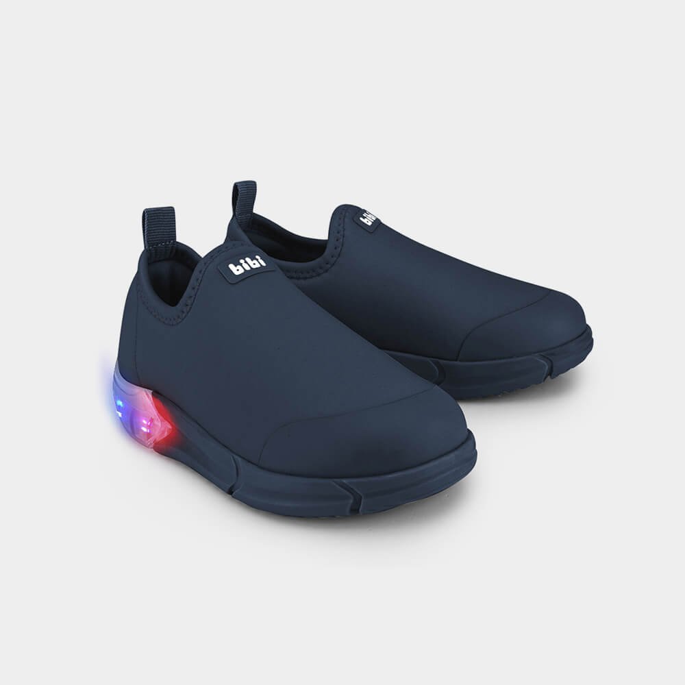 Tênis Infantil de Luz Bibi Space Azul Naval Azul 2