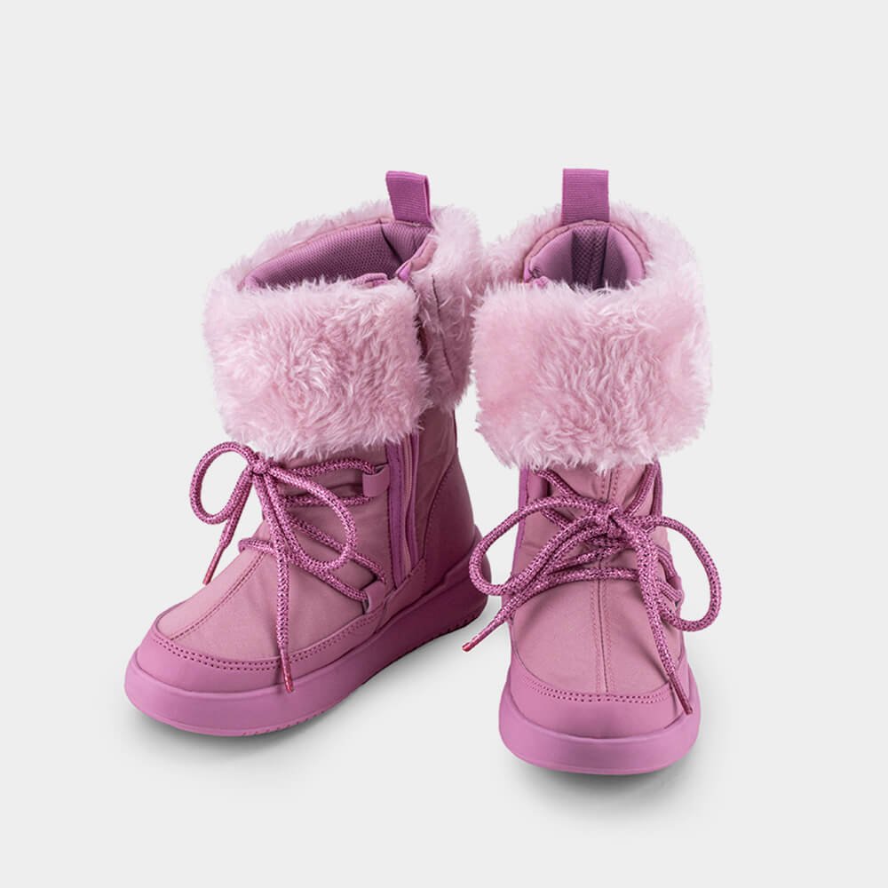 Bota Infantil Cano Médio Bibi Urban Kids Drop Rosa Rosa 2