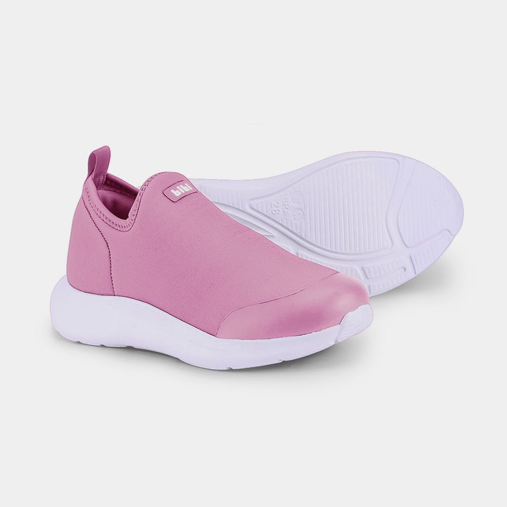 Tênis Infantil Bibi Action Rosa Matte Rosa 4