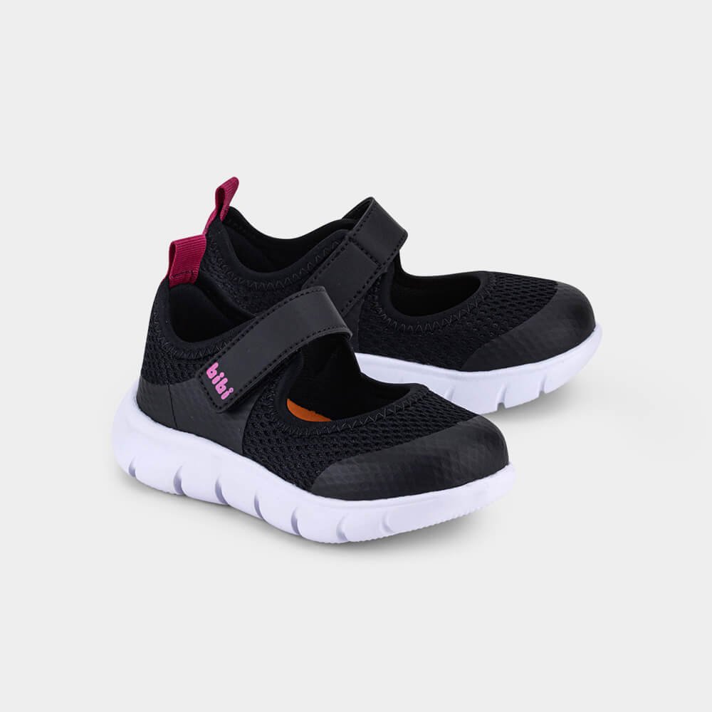 Tênis Infantil Bibi Energy Baby 2.0 Preto com Abertura Preto 2