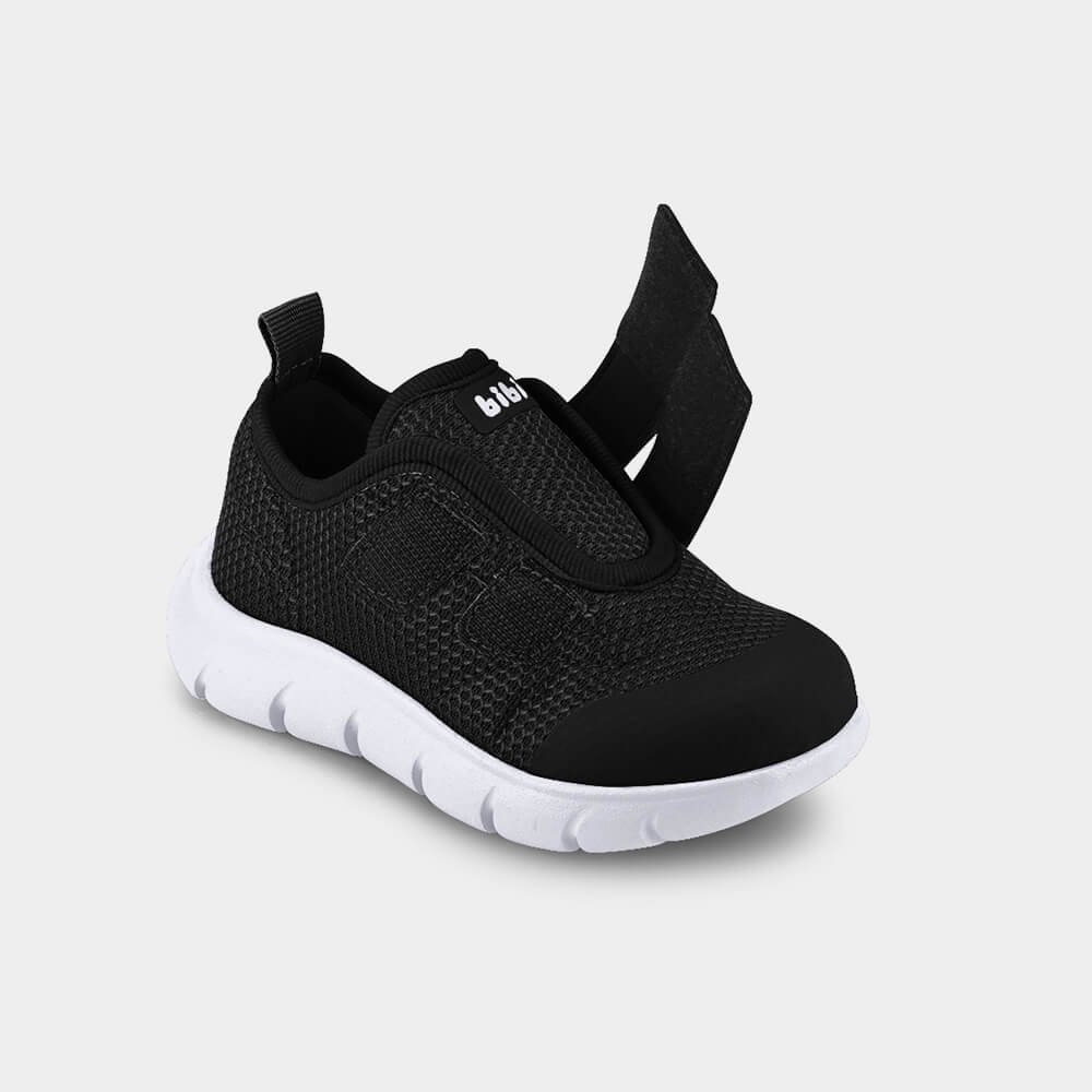 Tênis Infantil Bibi Energy Baby 2.0 Preto com Tiras Preto 2