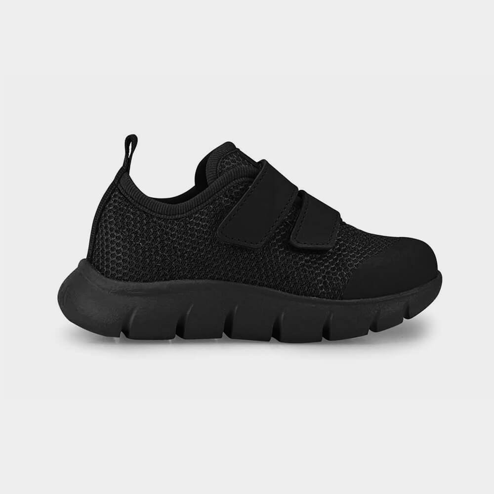 Tênis Infantil Bibi Energy Baby 2.0 Preto com Tiras