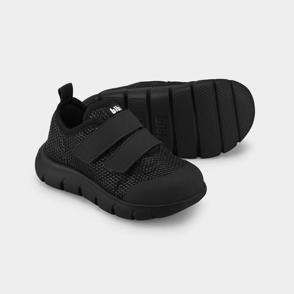Tênis Infantil Bibi Energy Baby 2.0 Preto com Tiras Preto 4