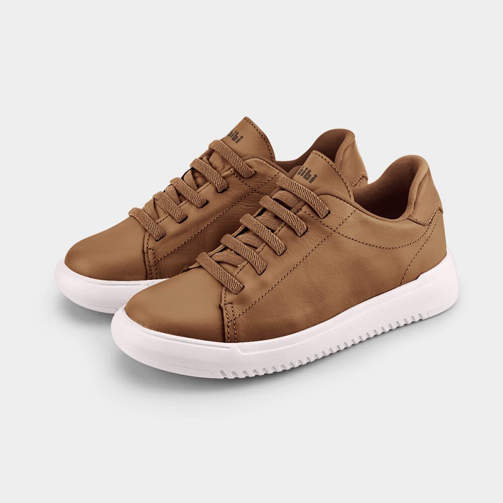 Sapatênis Infantil Bibi New Way Marrom de Couro Marrom 2