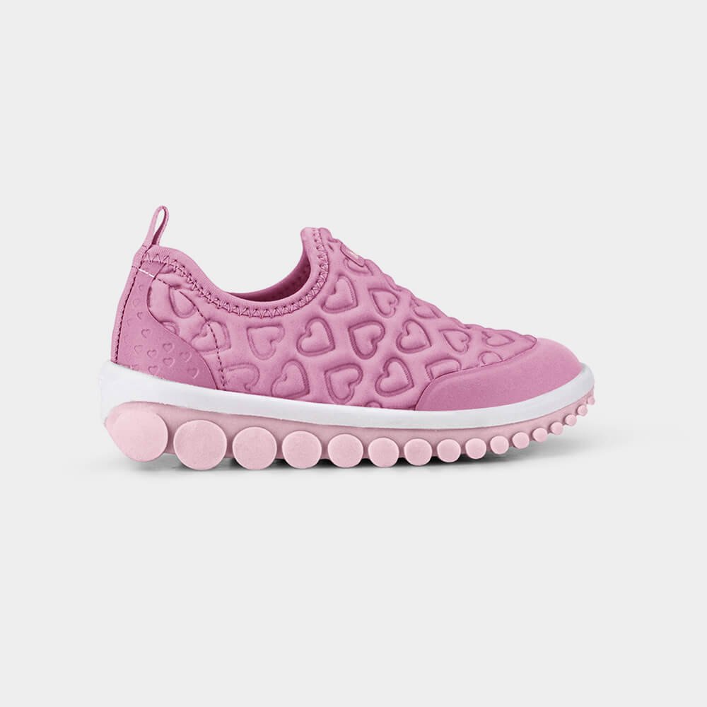 Tênis Infantil Bibi Roller 2.0 Rosa de Coração