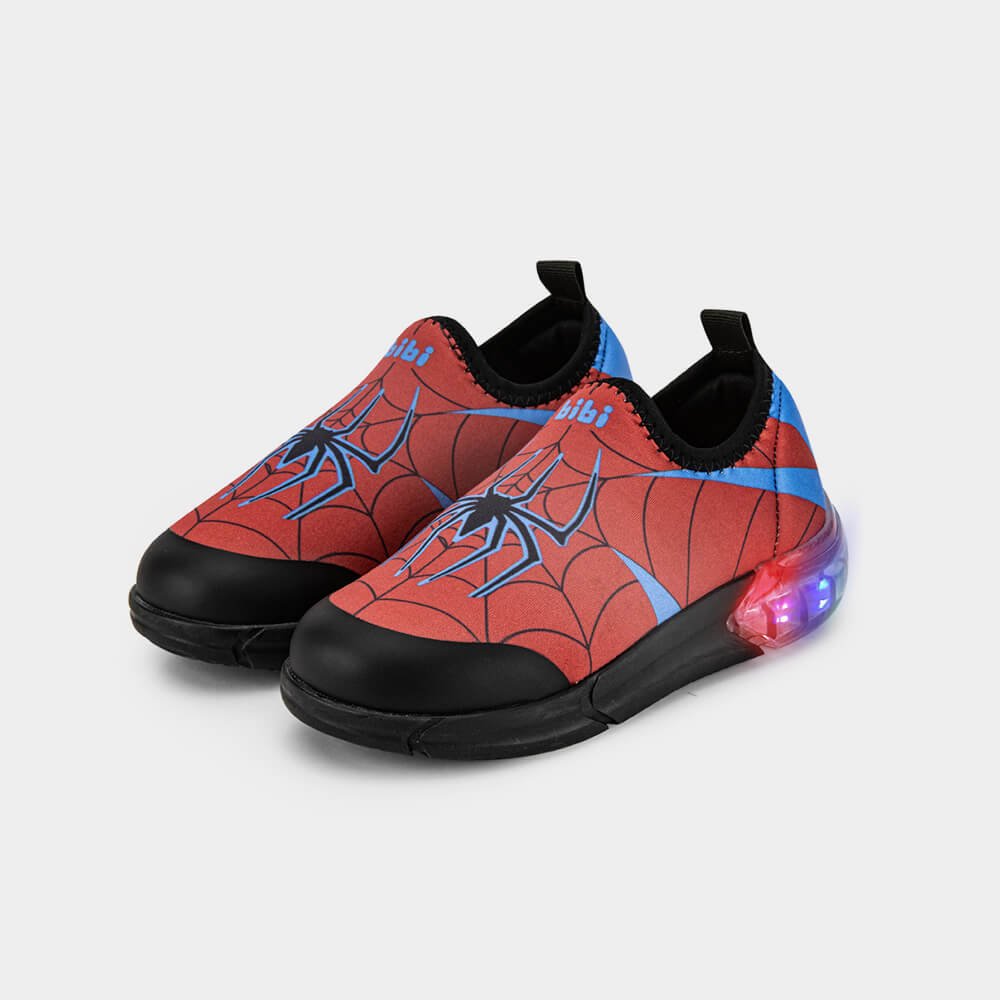 Tênis Infantil Bibi Space Vermelho com Azul de Aranha Multicores 2