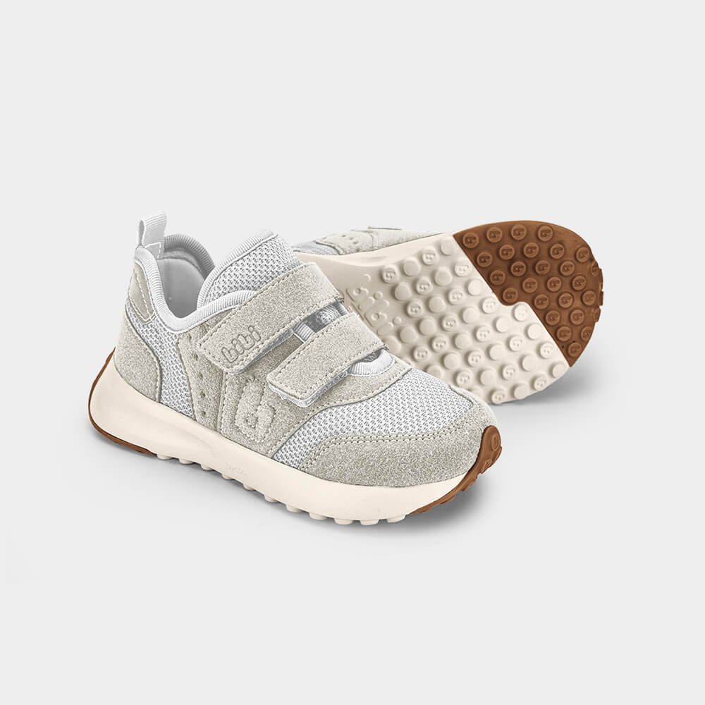 Tênis Infantil Bibi Jogging Branco Cinza 4