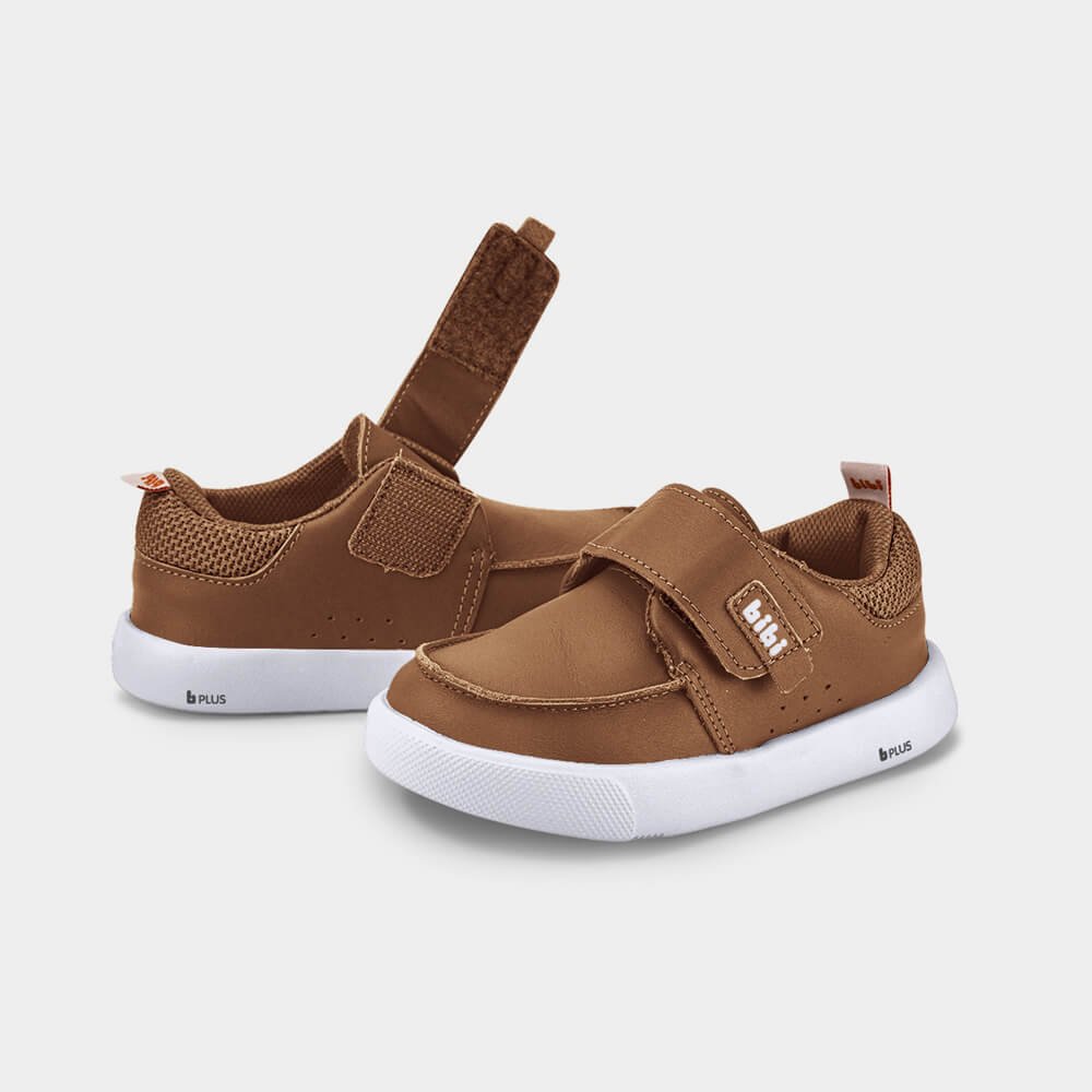 Tênis Infantil Bibi Agility Mini II Marrom com Tira Marrom 3