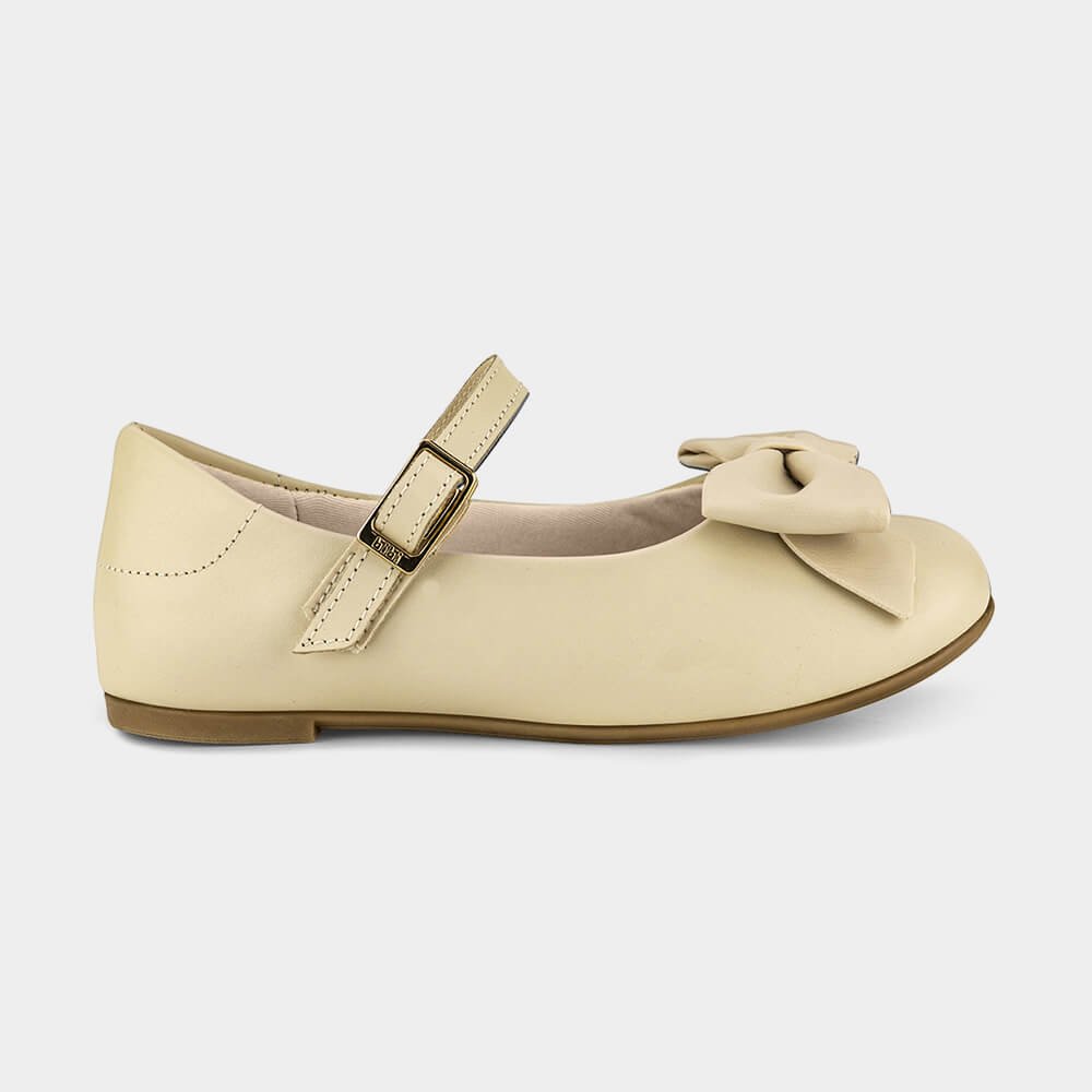 Sapatilha Infantil Bibi Ballerina Basic Bege Bege 1