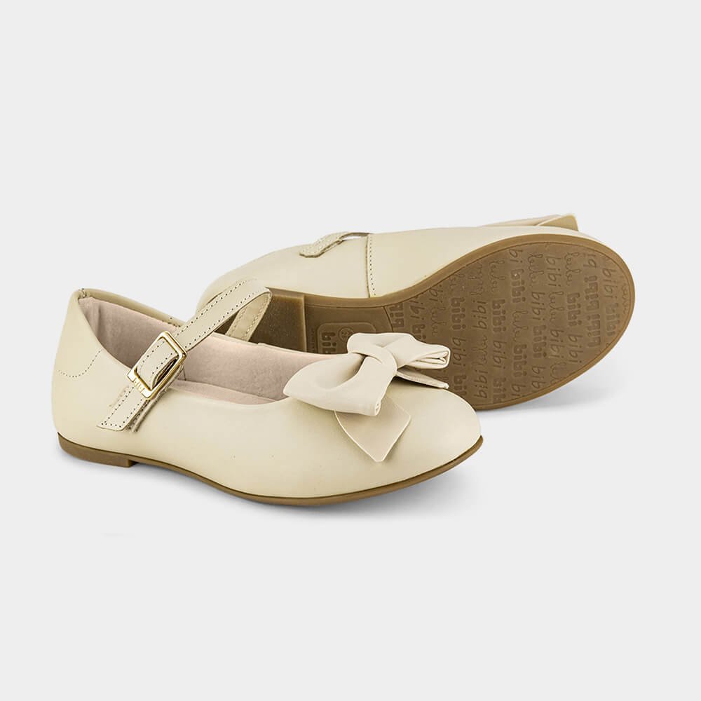 Sapatilha Infantil Bibi Ballerina Basic Bege Bege 4