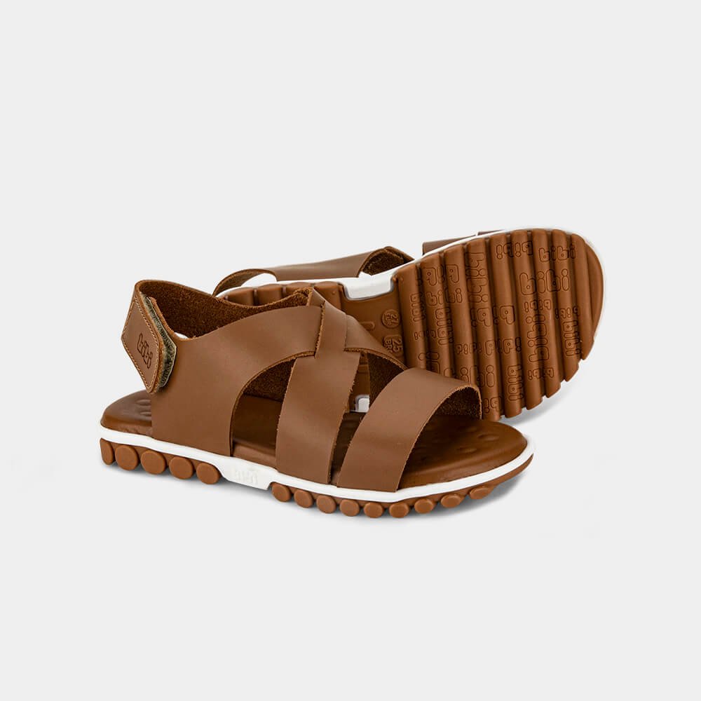 Sandália Infantil Bibi Summer Roller 2.0 Marrom Marrom 5