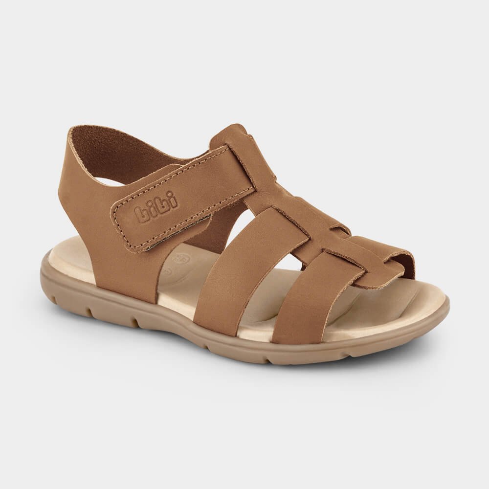 Sandália Infantil Bibi Basic Sandals Kids Marrom de Tiras Marrom 1
