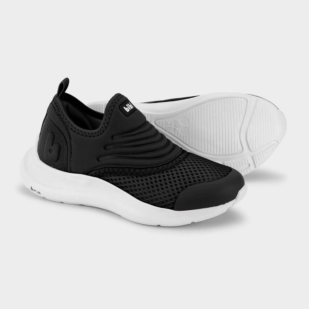 Tênis Infantil Bibi Action Preto com Branco 1167366 Preto 4