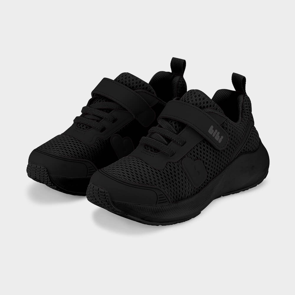 Tênis Infantil Bibi High School Preto Preto 2