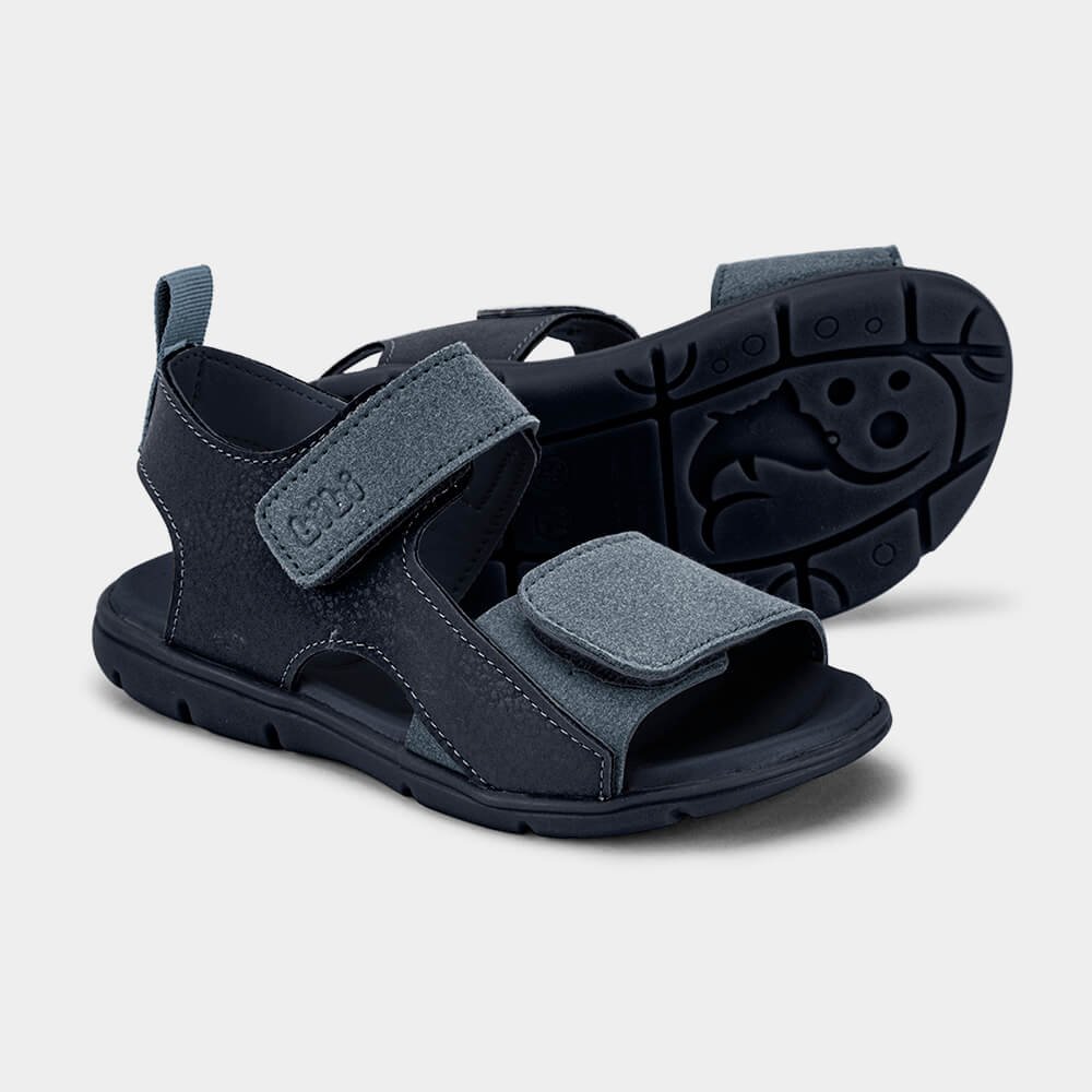 Sandália Infantil Bibi Basic Sandals Kids Azul Marinho Azul 4
