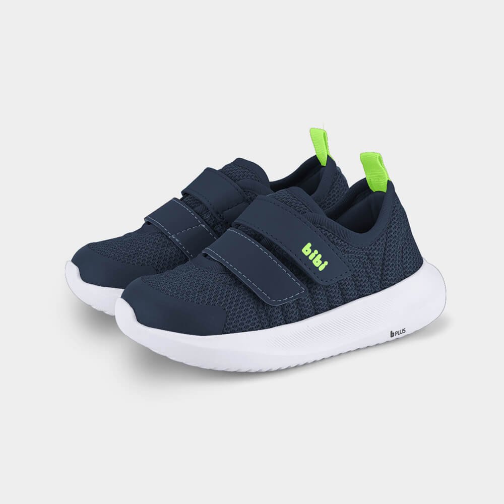 Tênis Infantil Bibi Flash Azul Marinho com Citrus Azul 2