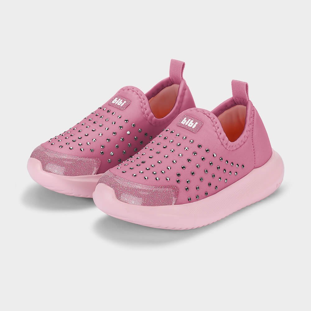Tênis Infantil Bibi Flash Rosa com Brilho Rosa 2
