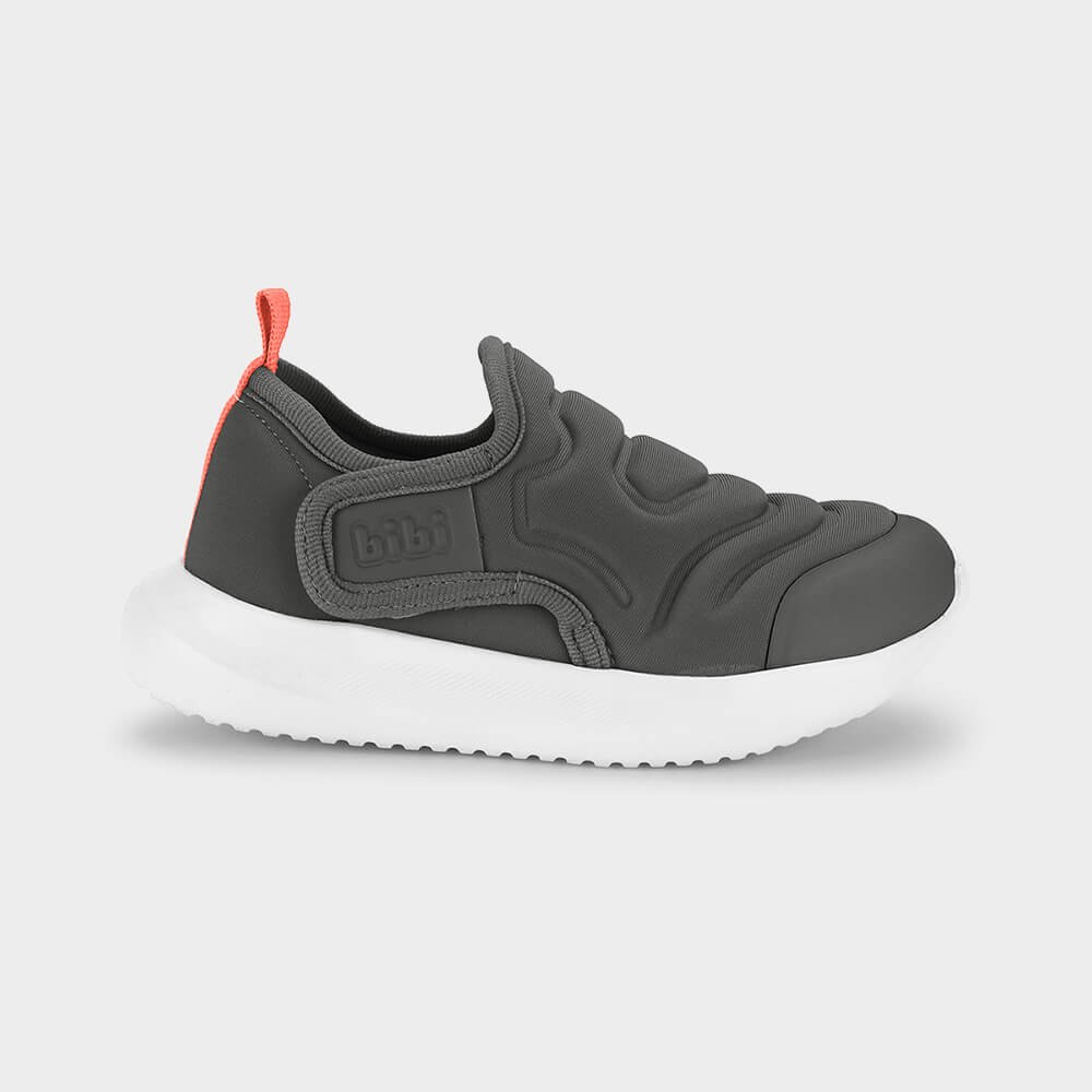 Tênis Infantil Bibi Flash Grafite com Fire