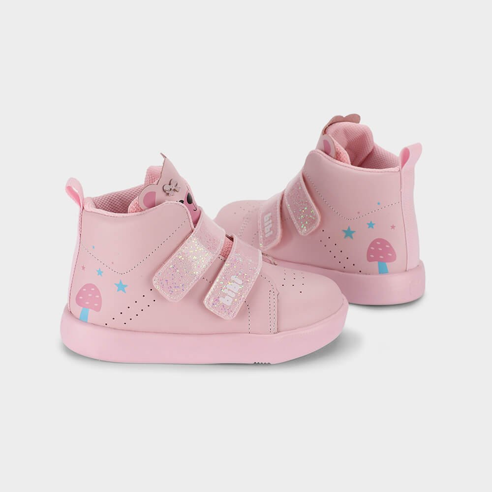 Abotinado Infantil Bibi Agility Mini II Rosa Rosa 3
