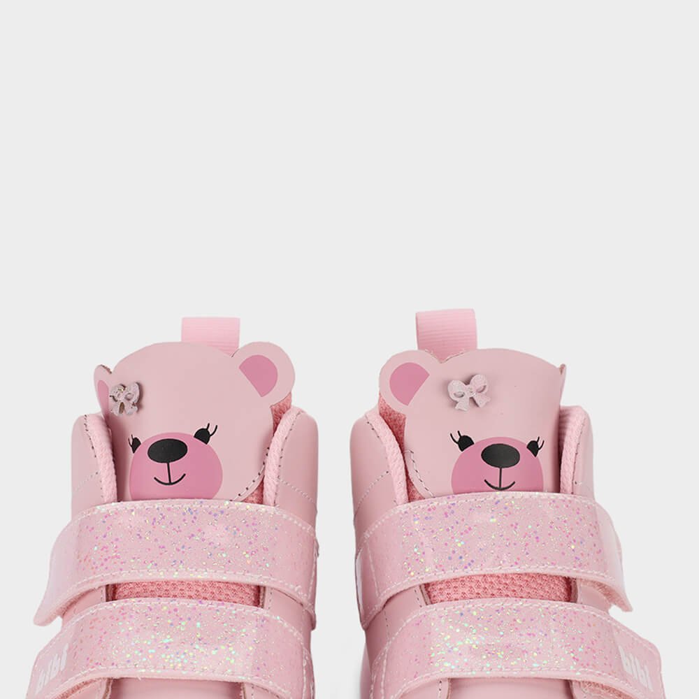 Abotinado Infantil Bibi Agility Mini II Rosa Rosa 4