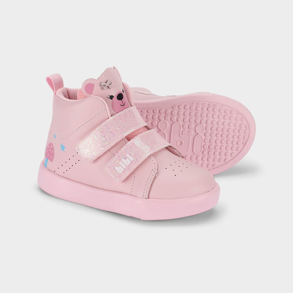 Abotinado Infantil Bibi Agility Mini II Rosa Rosa 5