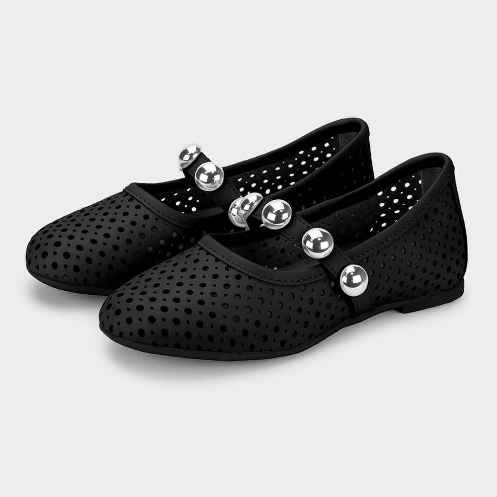 Sapatilha Infantil Bibi Ballerina Basic Preta 1238047 Preto 3