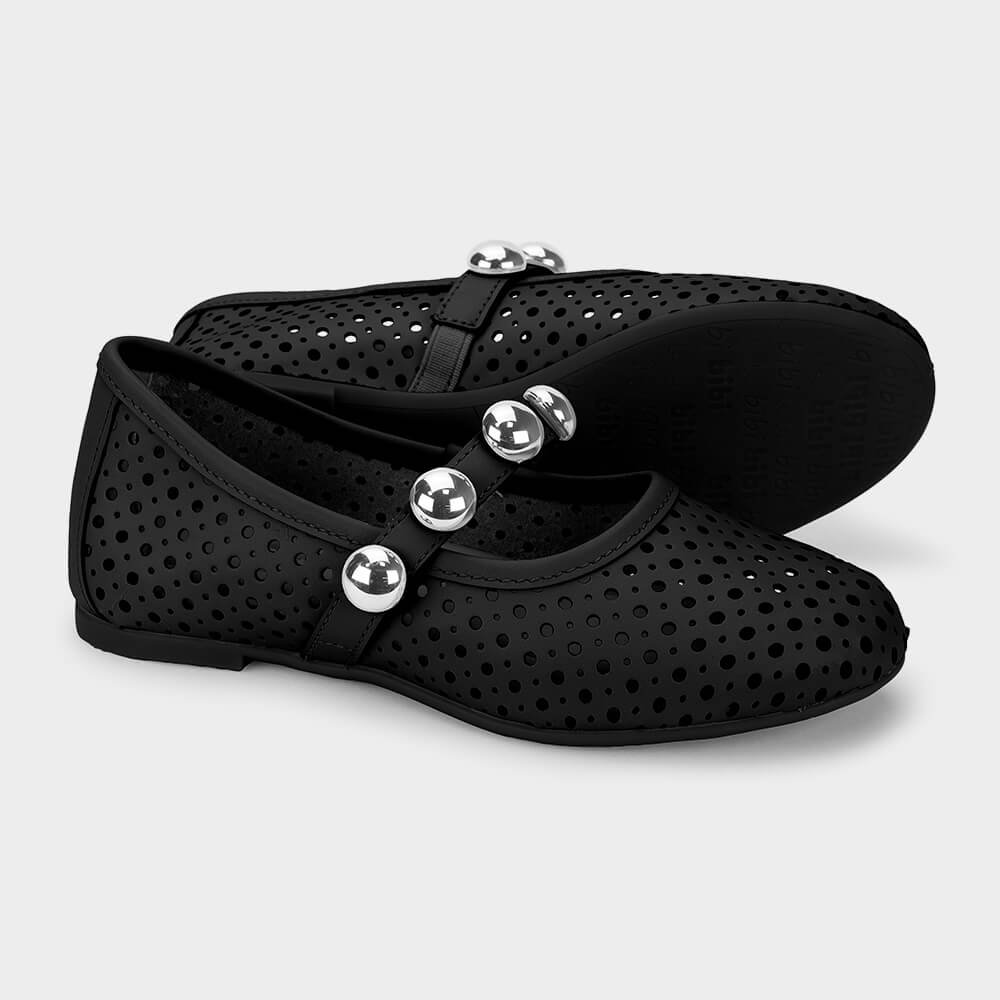 Sapatilha Infantil Bibi Ballerina Basic Preta 1238047 Preto 4