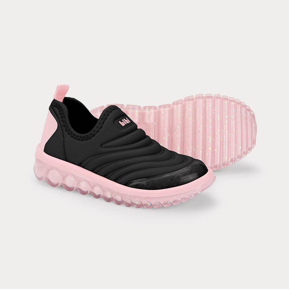 Tênis Infantil Bibi Roller 2.0 Preto com Rosa Preto/Rosa 4