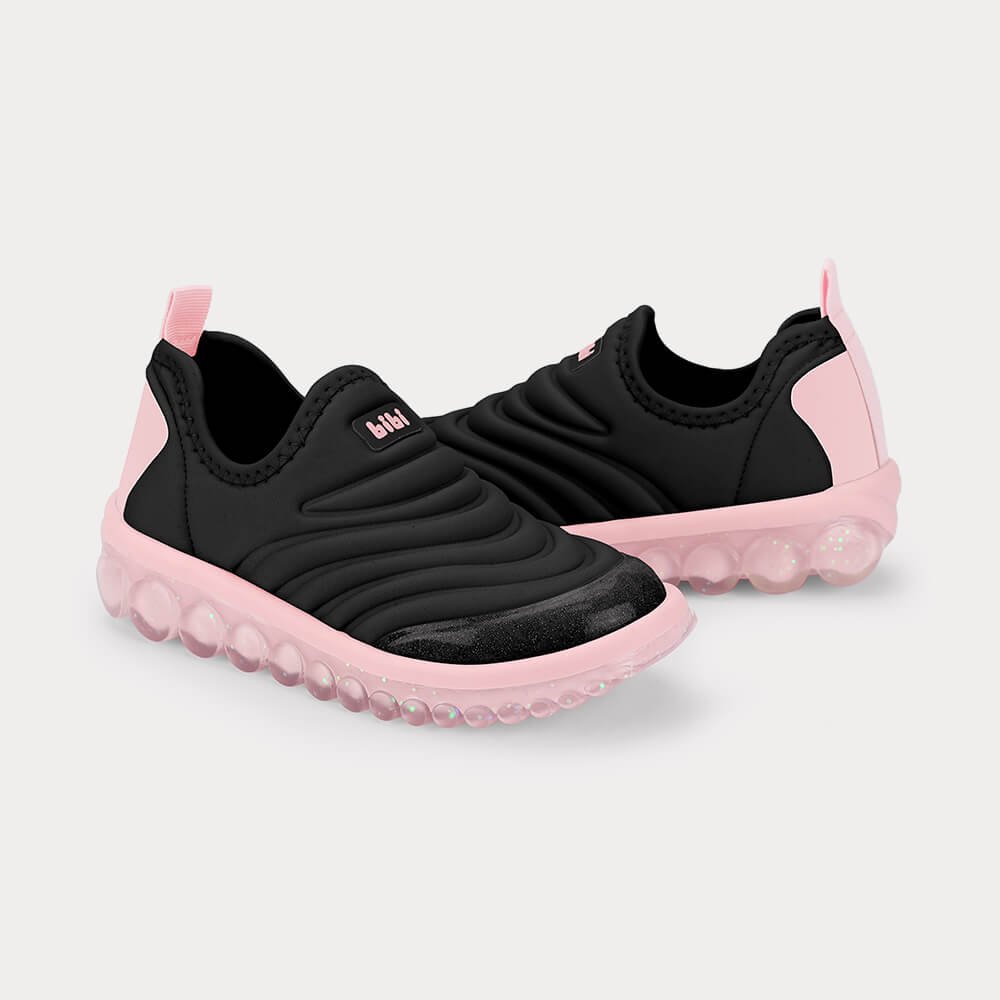 Tênis Infantil Bibi Roller 2.0 Preto com Rosa Preto/Rosa 3