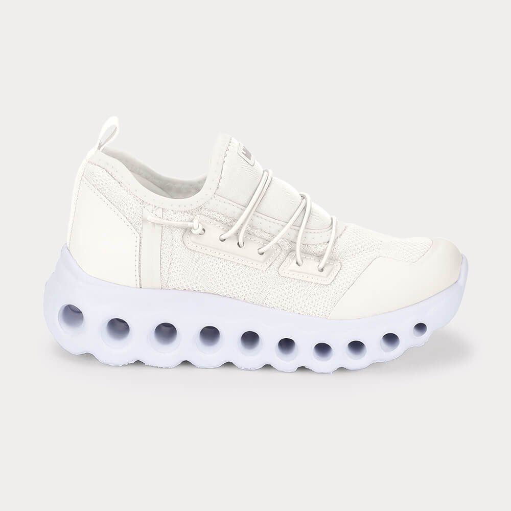 Tênis Infantil Bibi Roller Sport Bege Branco 1
