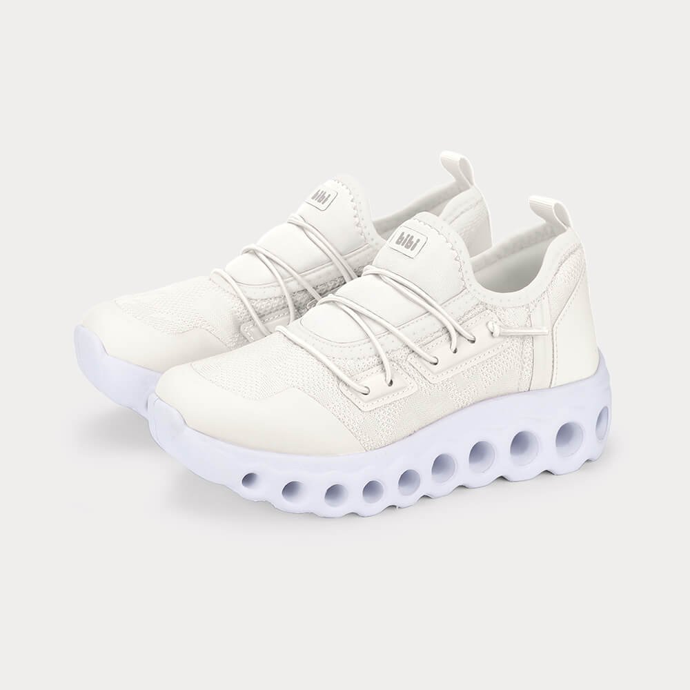 Tênis Infantil Bibi Roller Sport Bege Branco 2