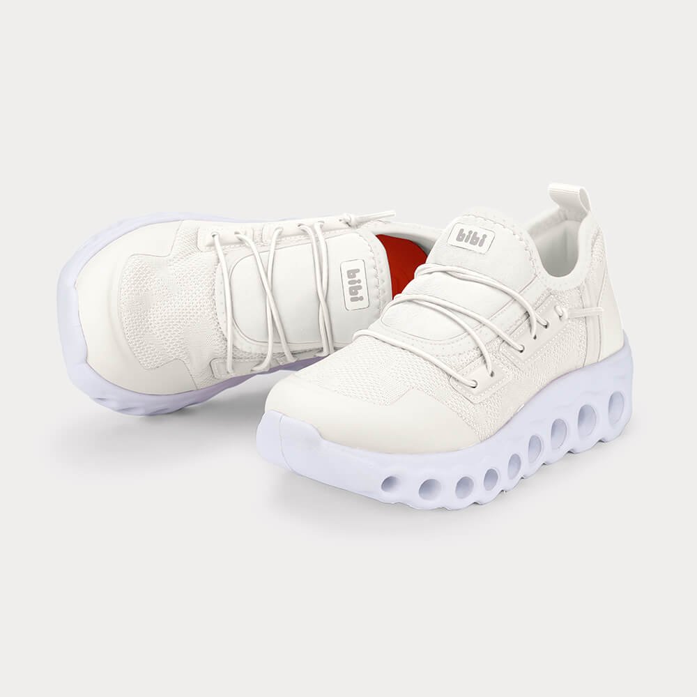 Tênis Infantil Bibi Roller Sport Bege Branco 3