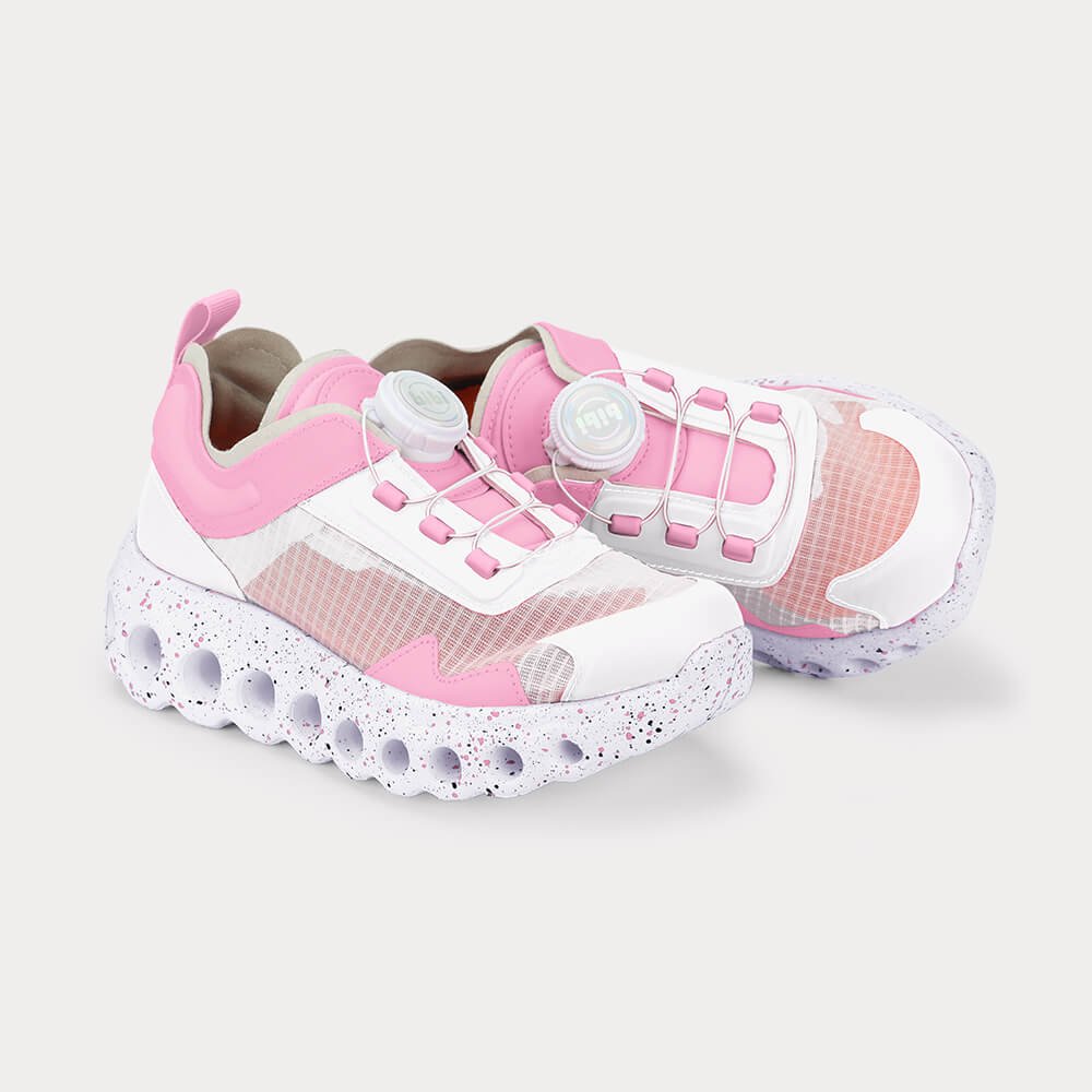 Tênis Infantil Bibi Roller Sport Branco com Rosa Rosa 3